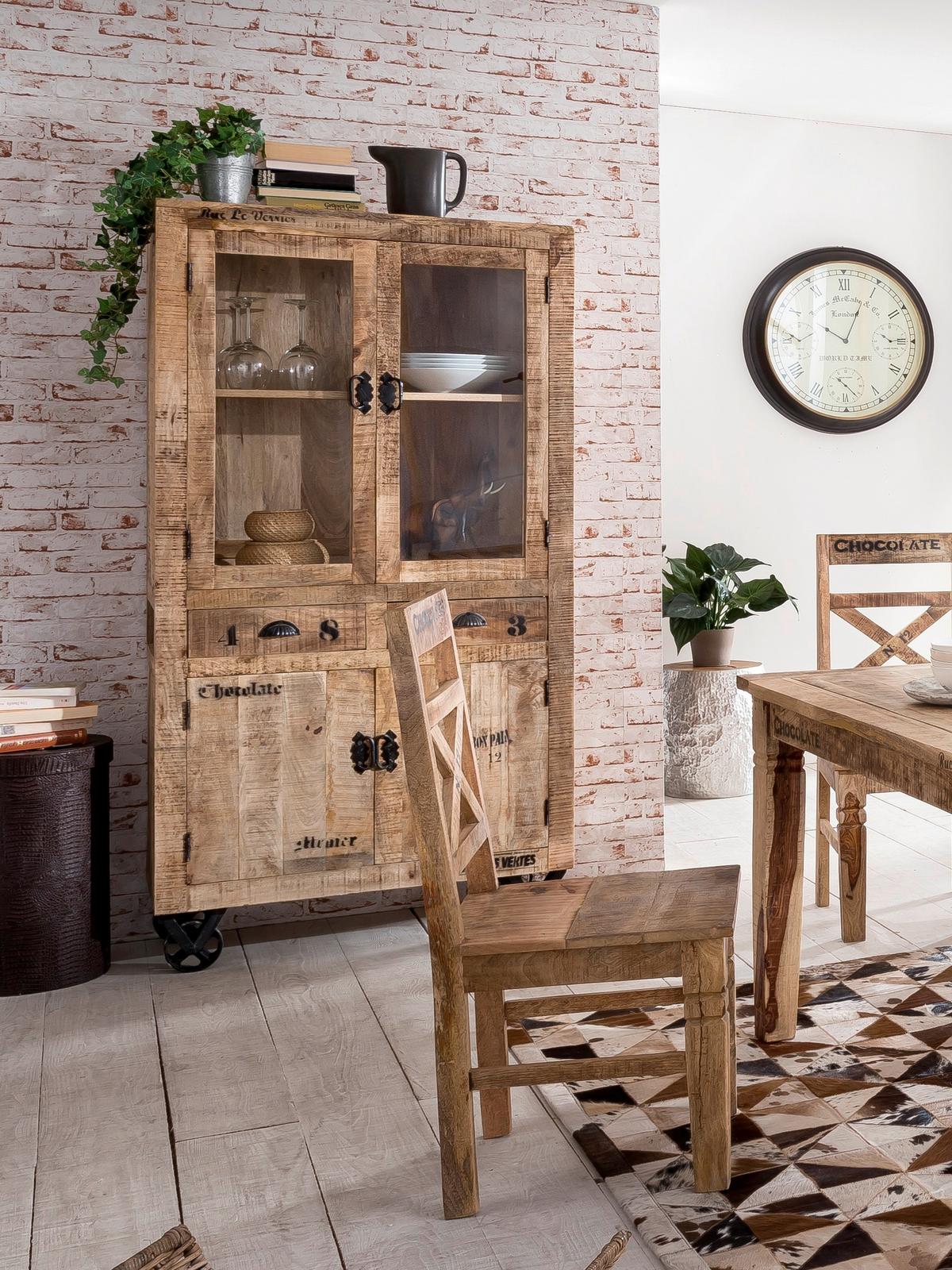 STUHL-SET Naturfarben 2-teilig - Naturfarben, MODERN, Holz (45/100/45cm) - MID.YOU