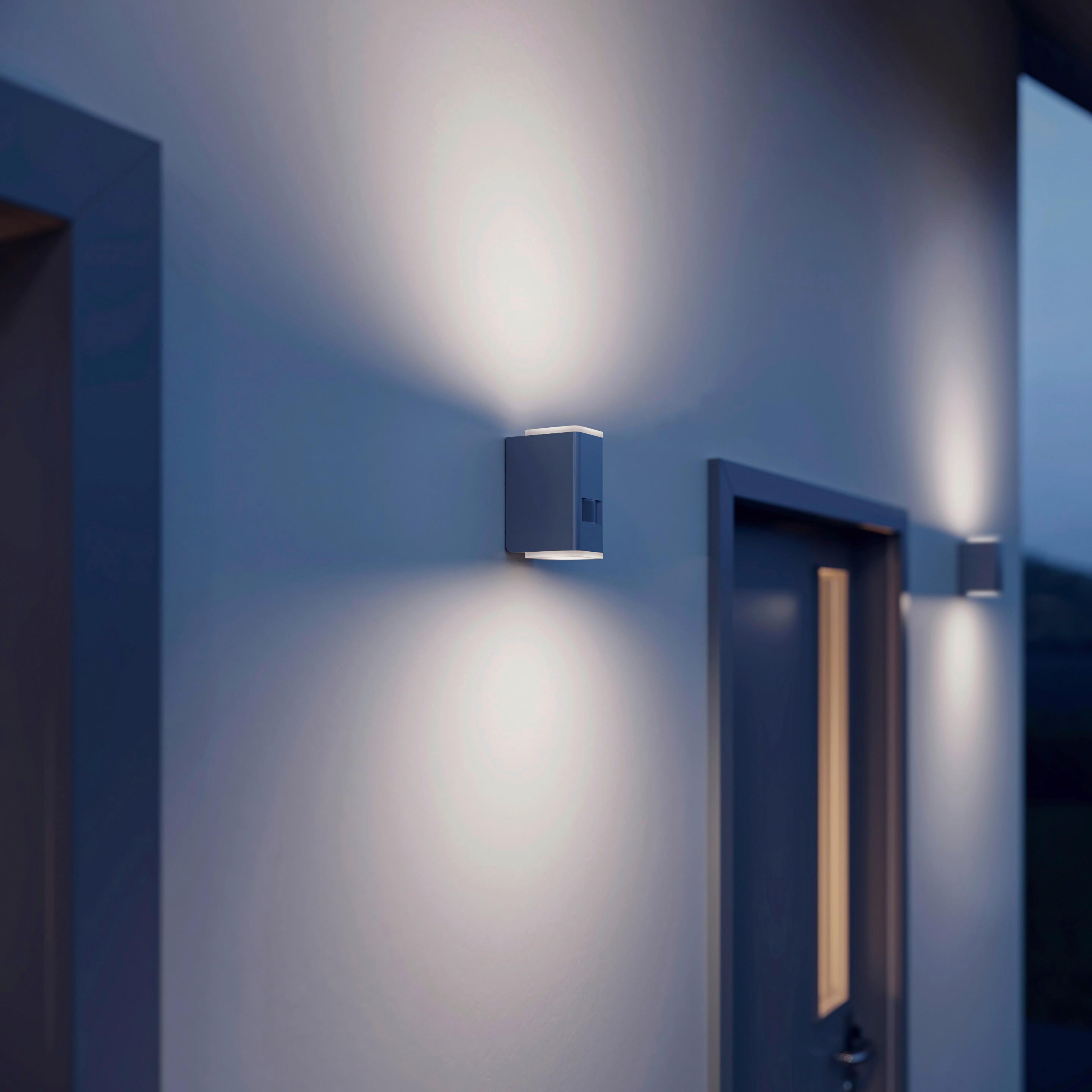 Led-außenleuchte L 930 S Anthrazit - Anthrazit, Design, Metall (9,2/6,3/13,7cm) - Steinel