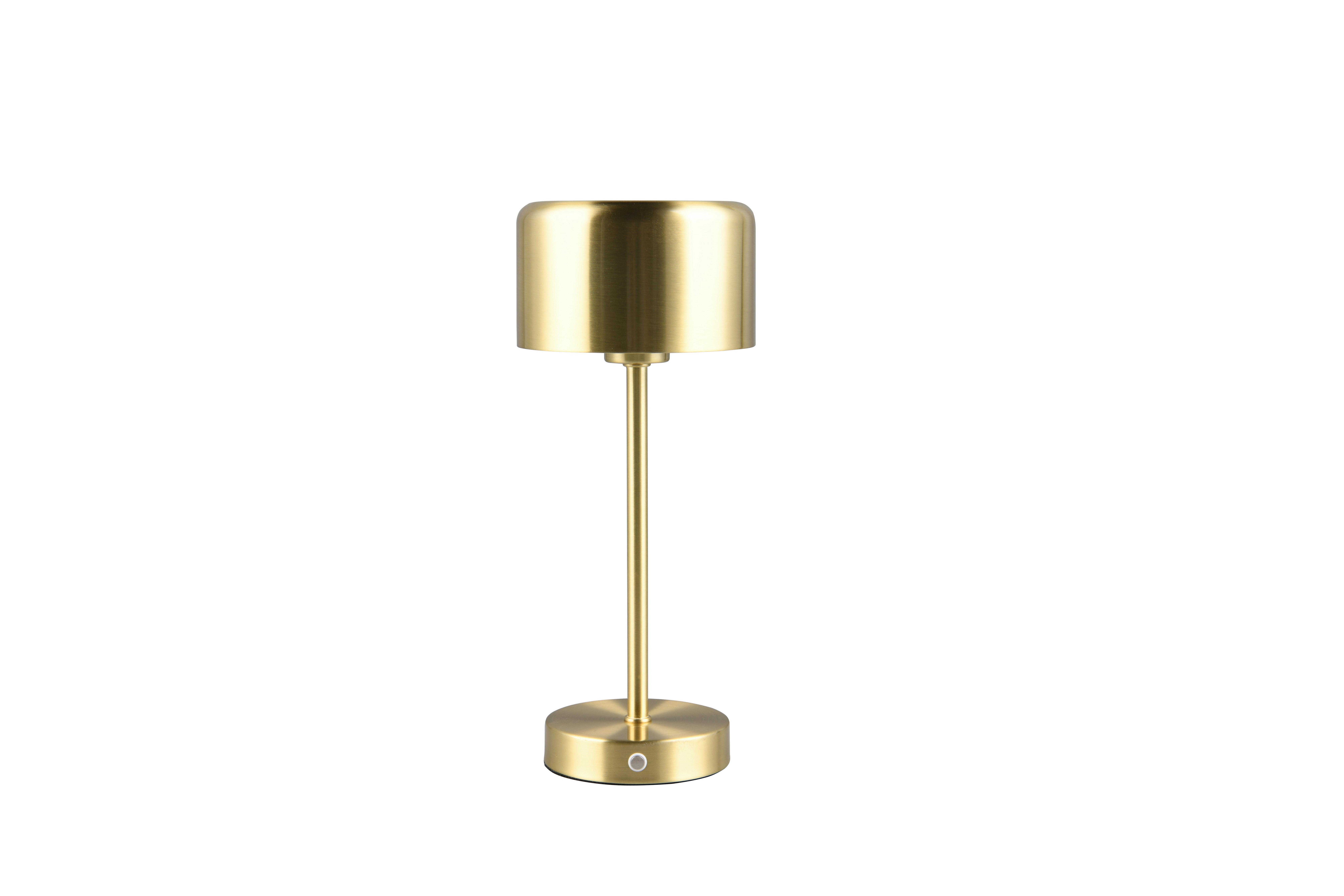 Akku-tischleuchte R59151108 Jeff - Messingfarben, KONVENTIONELL, Metall (12,6/30cm)