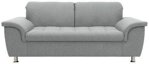 2-sitzer-sofa Kopfteil Verstellbar Franzi Mintgrau - Chromfarben/Mintgrün, KONVENTIONELL, Textil (190/81/105cm) - MID.YOU