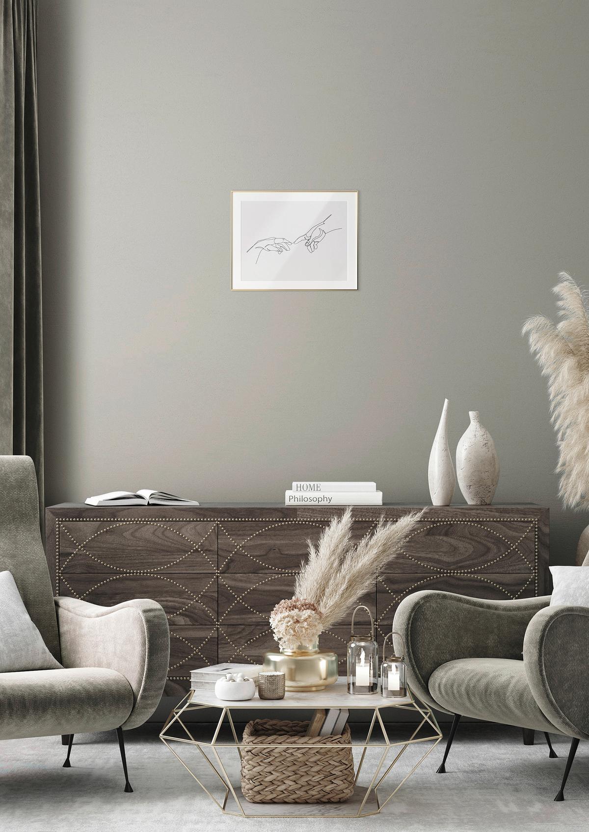 PLAKÁT VINCENT - vícebarevná, papír (30/40cm) - Modern Living