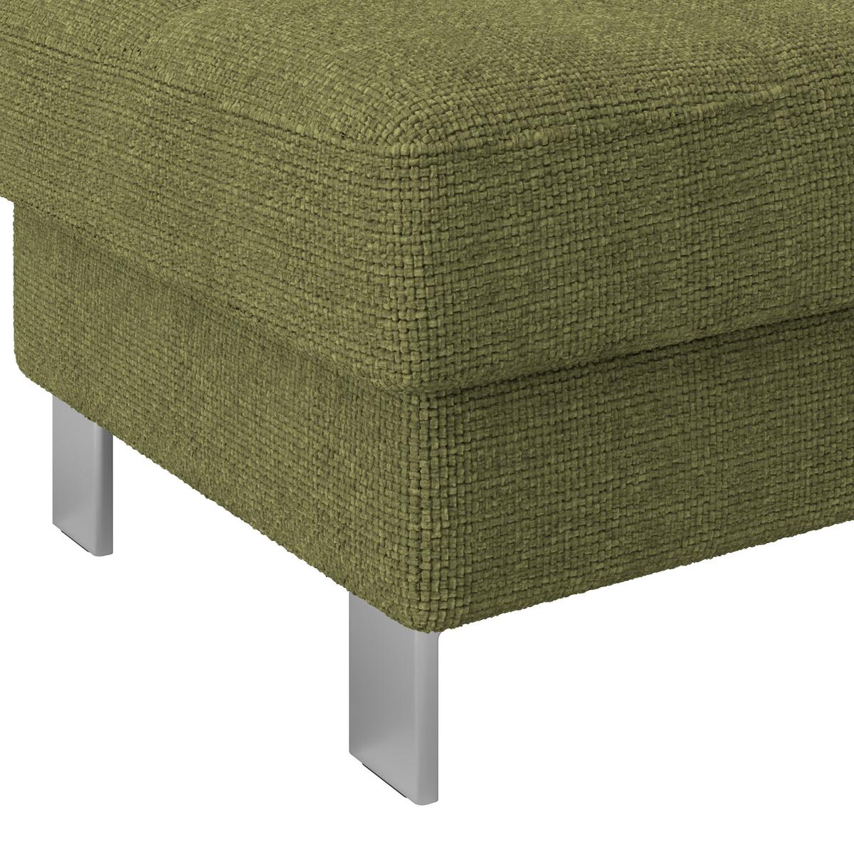 Hocker Savona - Khaki, MODERN, Textil (90/44/73cm) - Ondega