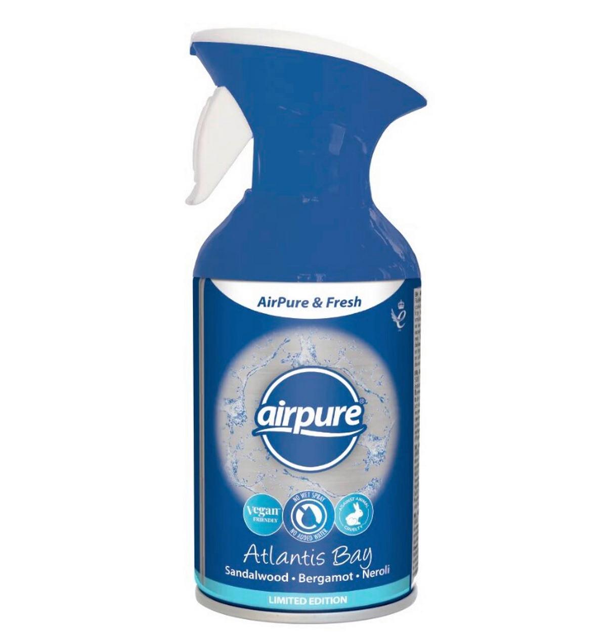 Szobaillatosító Trigger Airpure&fresh - Basics, műanyag/fém (250ml)