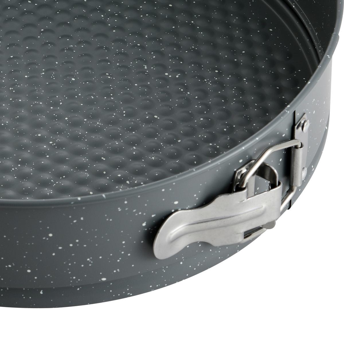 Backform Orion Rund D: ca. 28 cm Antihaftbeschichtet - Grau, Basics, Metall (28cm)