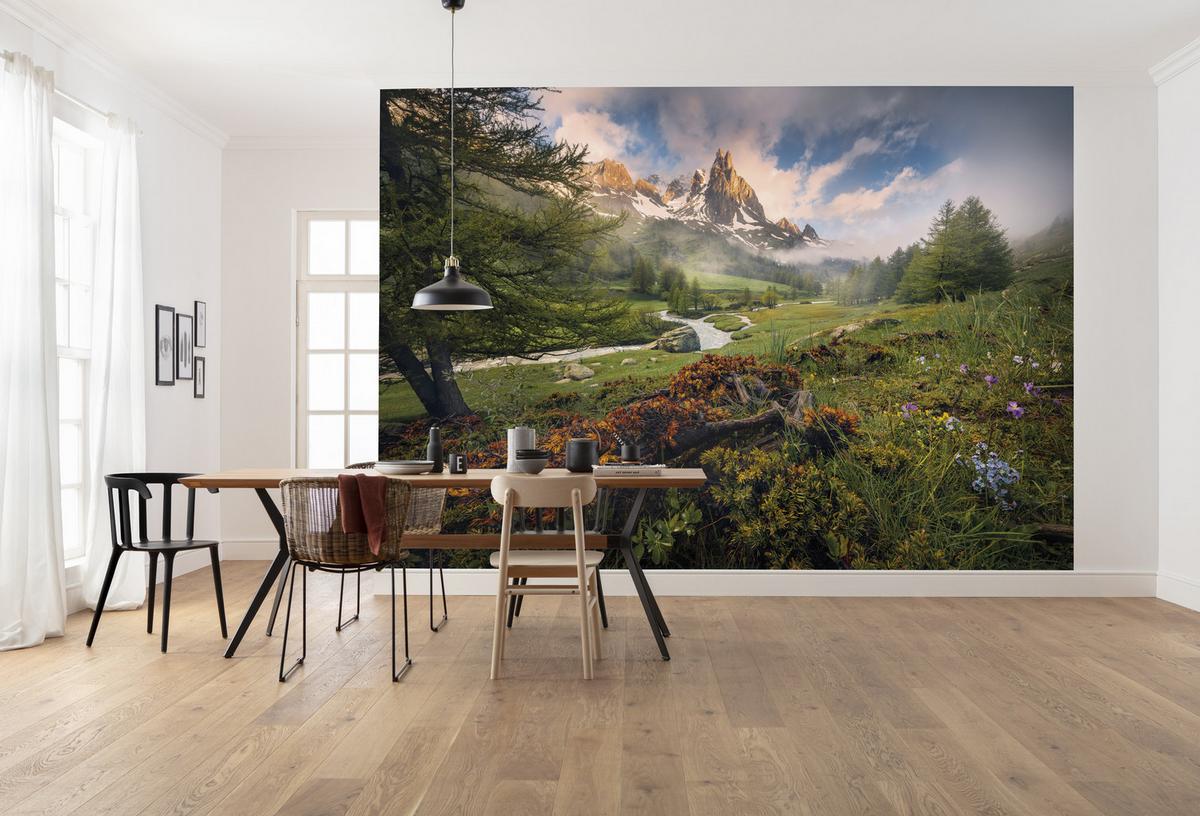 Fototapete The Last Paradise - Multicolor, Trend, Textil (400/280cm)