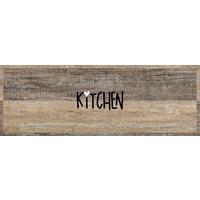 BĚHOUN DO KUCHYNĚ MIA - hnědá, Konvenční, plast (50/150cm)
