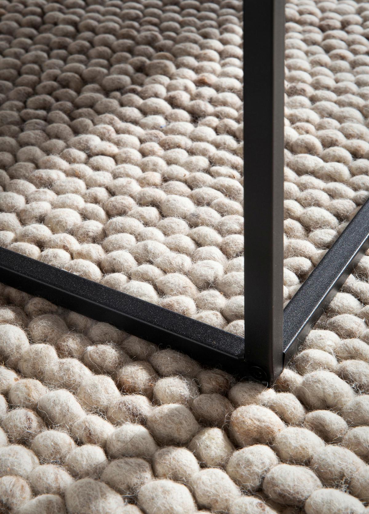 Couchtisch Sandfarben L: 60 Cm - Sandfarben/Schwarz, Design, Holzwerkstoff/Metall (60/60/38cm) - Livetastic