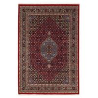 Orientalischer Webteppich Blau/Rot Bidjar 40x60 cm - Blau/Rot, Basics, Textil (40/60cm) - Cazaris