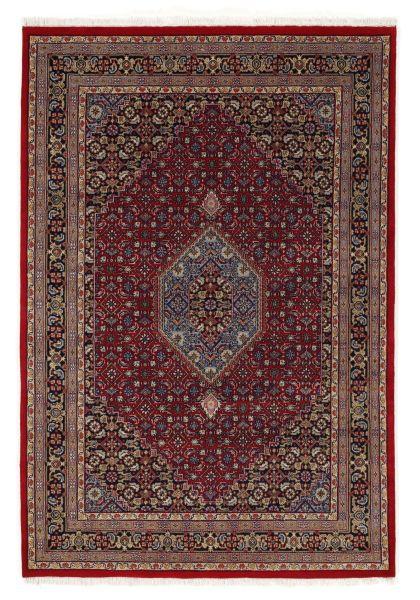 Orientalischer Webteppich Blau/rot Bidjar 40x60 Cm