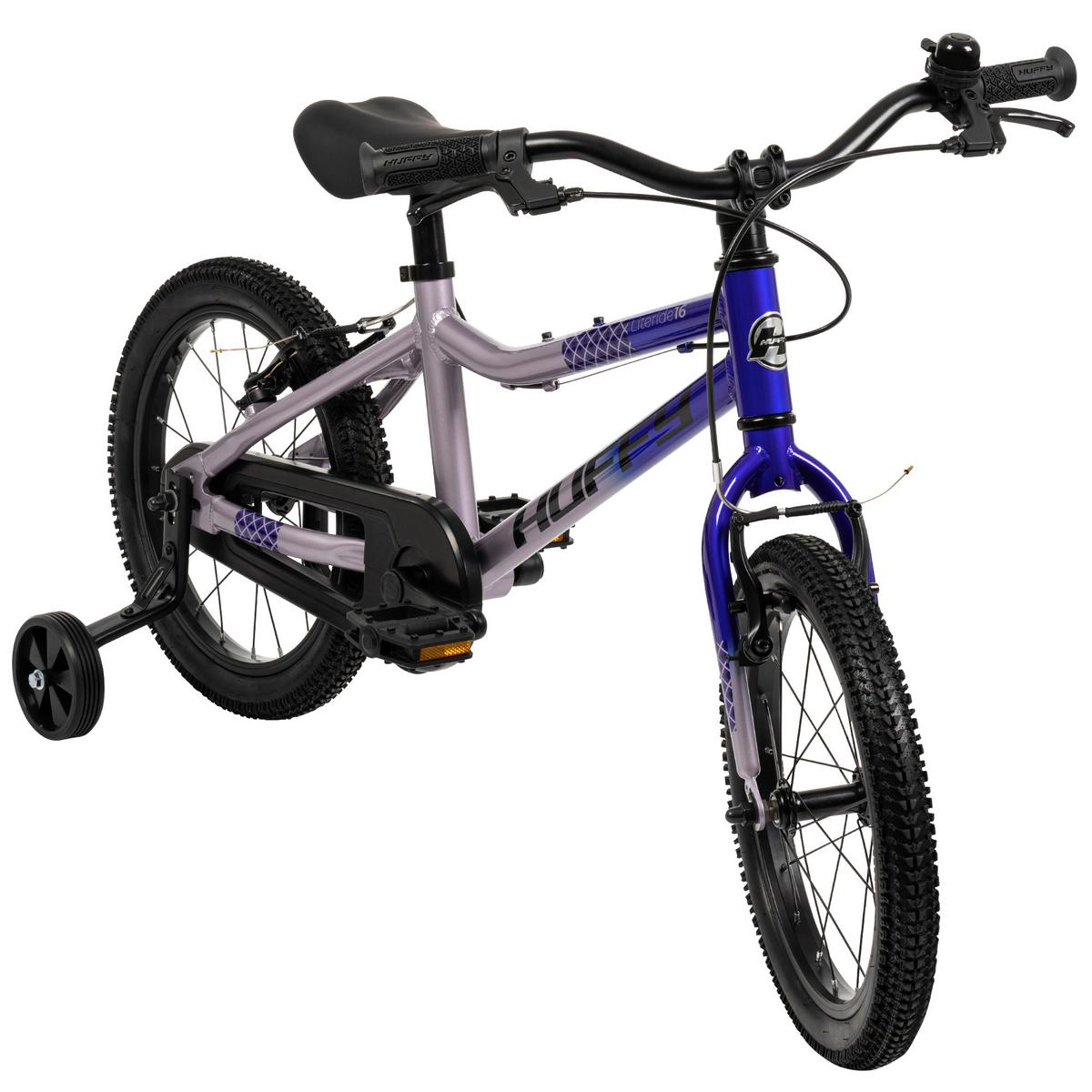 Kinderfahrrad Literide Lila, 16 Zoll - Lila, Basics, Metall (35/85/117cm)
