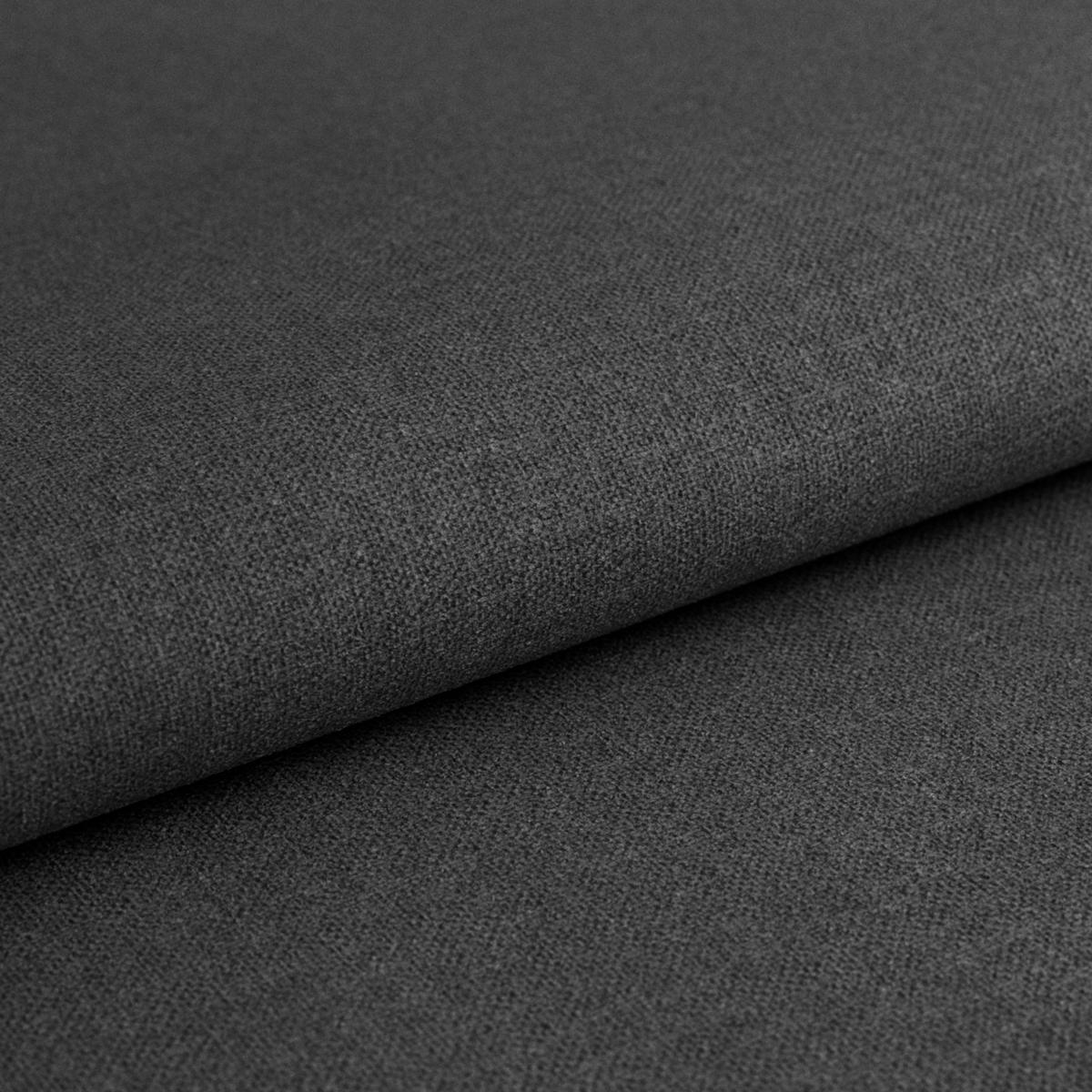 Wohnlandschaft Park mit Schlaffunktion Anthrazit - Anthrazit/Schwarz, MODERN, Textil (233/311cm) - Luca Bessoni