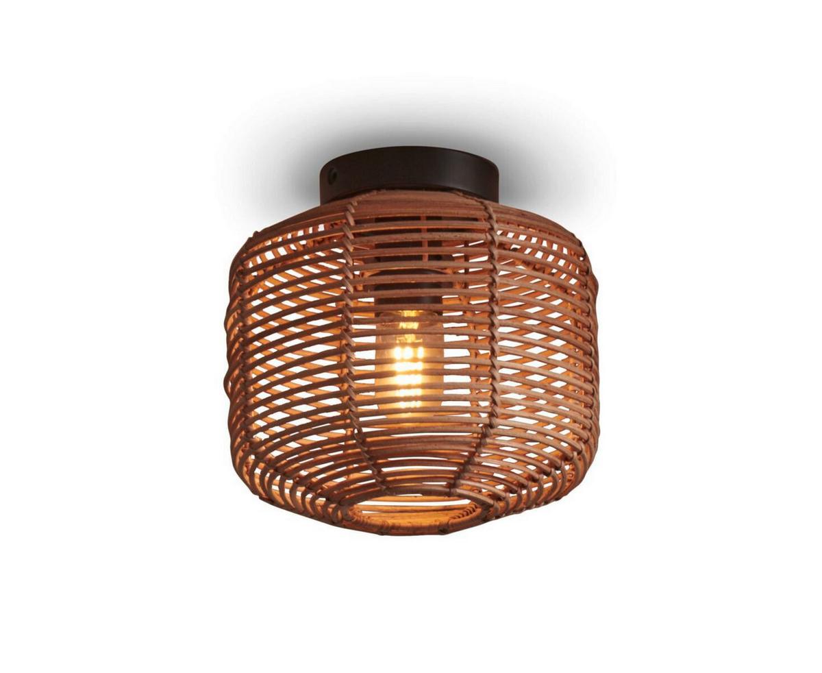 Deckenleuchte Tanami/C/2520/N - Naturfarben, Trend, Holz (25/25/20cm) - Good & Mojo
