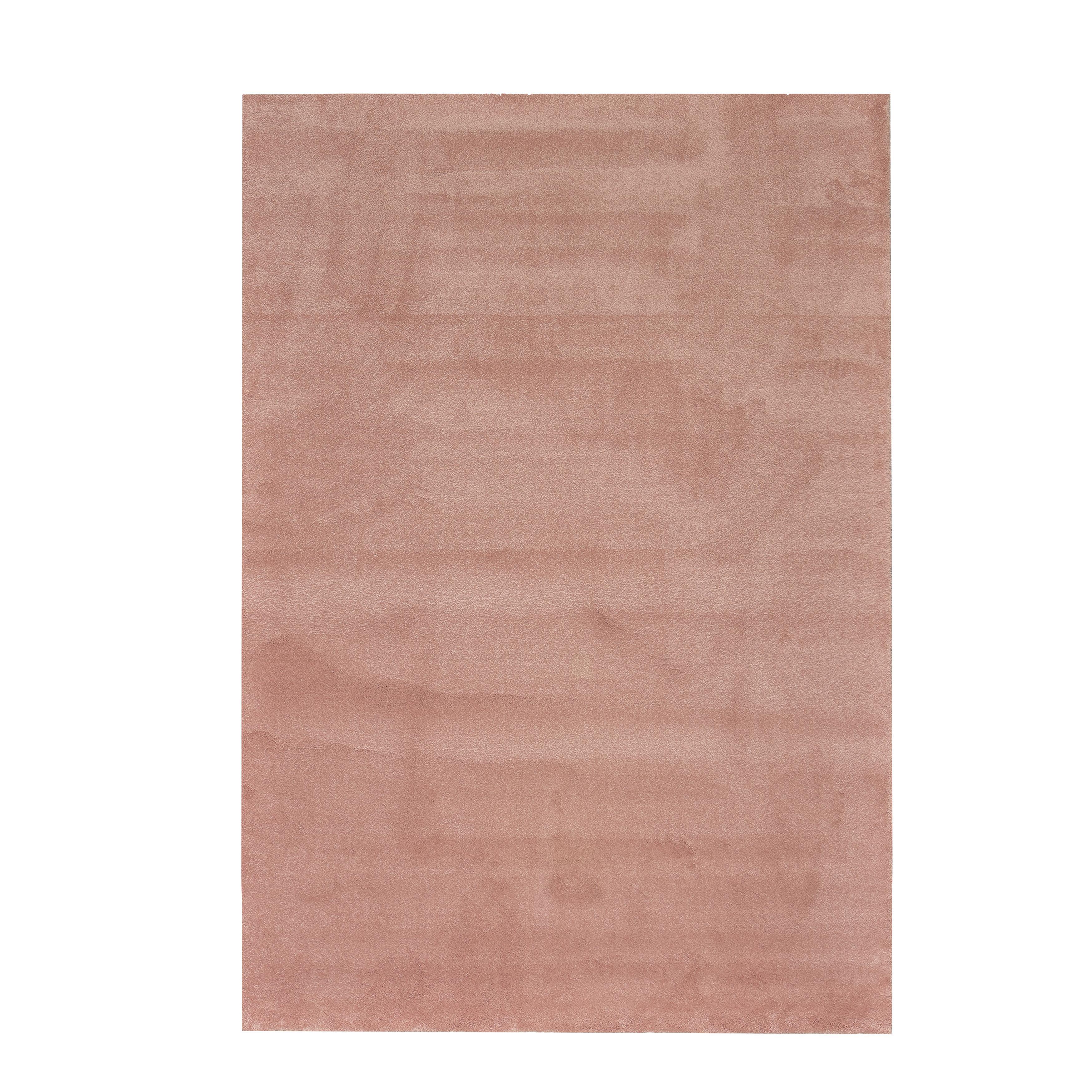 Tuftteppich Sansa - Rosa, Basics, Textil (133/180cm) - Ombra