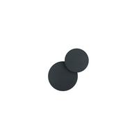 Led-wandleuchte 40282/2-06 - Schwarz, Design, Metall (20/32cm) - Hell
