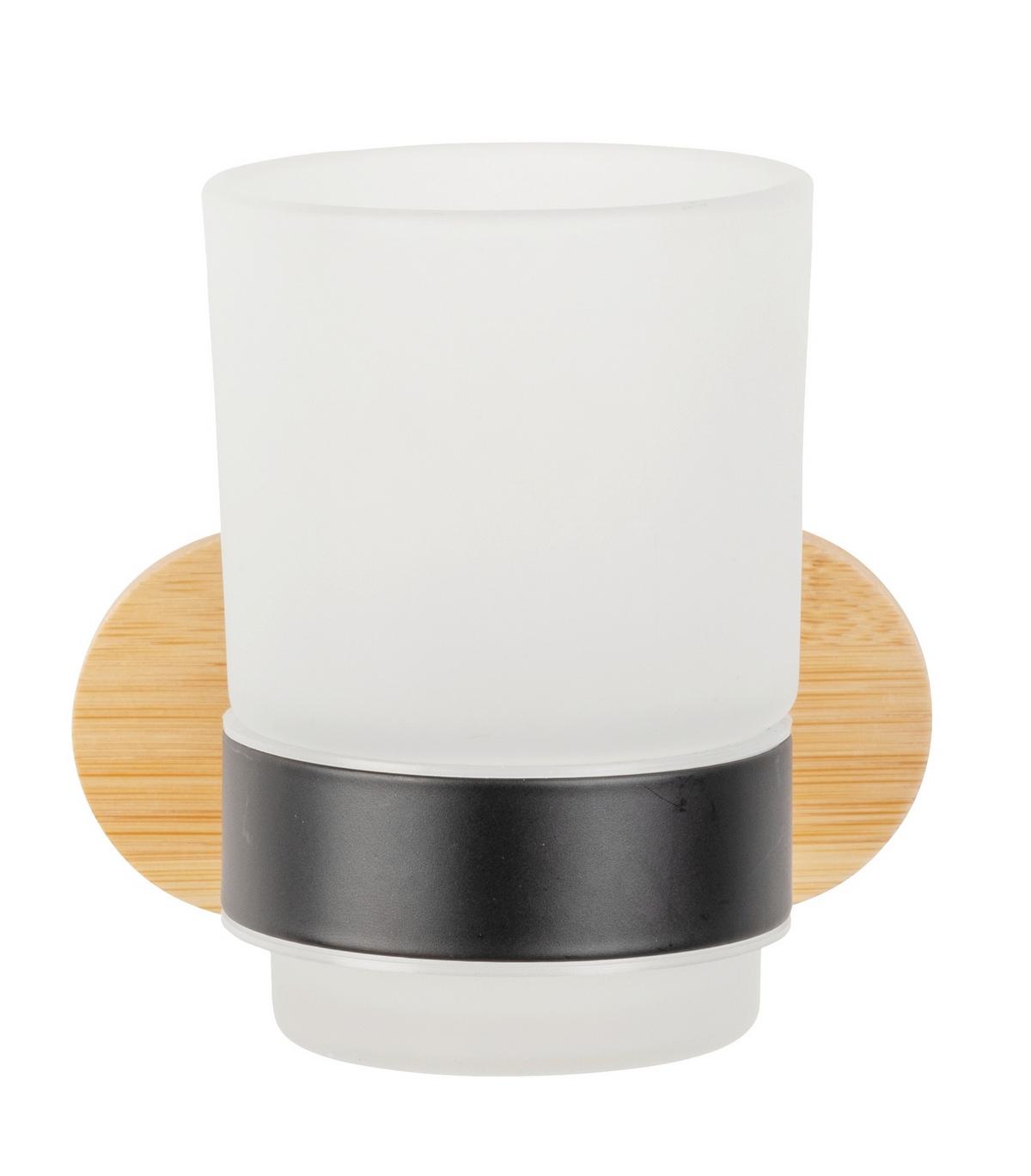 Držák na kartáčky OREA BAMBOO - SB - - Moderní (10/9,5/10cm) - Mömax