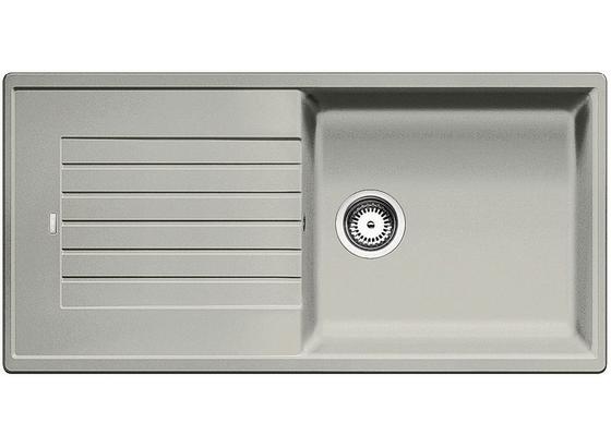 Spüle Blanco Zia XL 6 S - Grau, MODERN, Stein (100/50/19cm) Spüle Blanco Zia XL 6 S - Grau, MODERN, Stein (100/50/19cm)