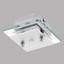 LED-Deckenleuchte Fres 2 - Chromfarben/Weiß, MODERN, Glas/Metall (12,5/12,5/6,5cm) LED-Deckenleuchte Fres 2 - Chromfarben/Weiß, MODERN, Glas/Metall (12,5/12,5/6,5cm)