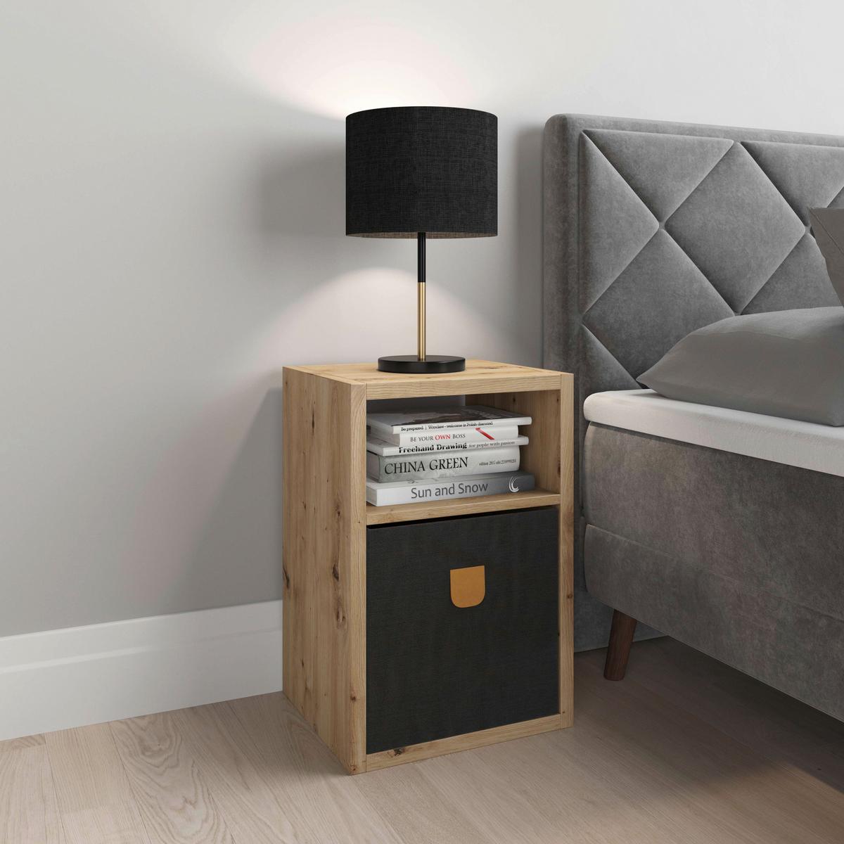 Regal Fortuna B: 58cm Eiche Artisan - Eiche Artisan, Basics, Holzwerkstoff (58/39/34cm) - MID.YOU