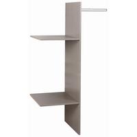 VNITŘNÍ ČLENĚNÍ UNIVERSAL - šedá, Konvenční, dřevo (88/147/48cm)