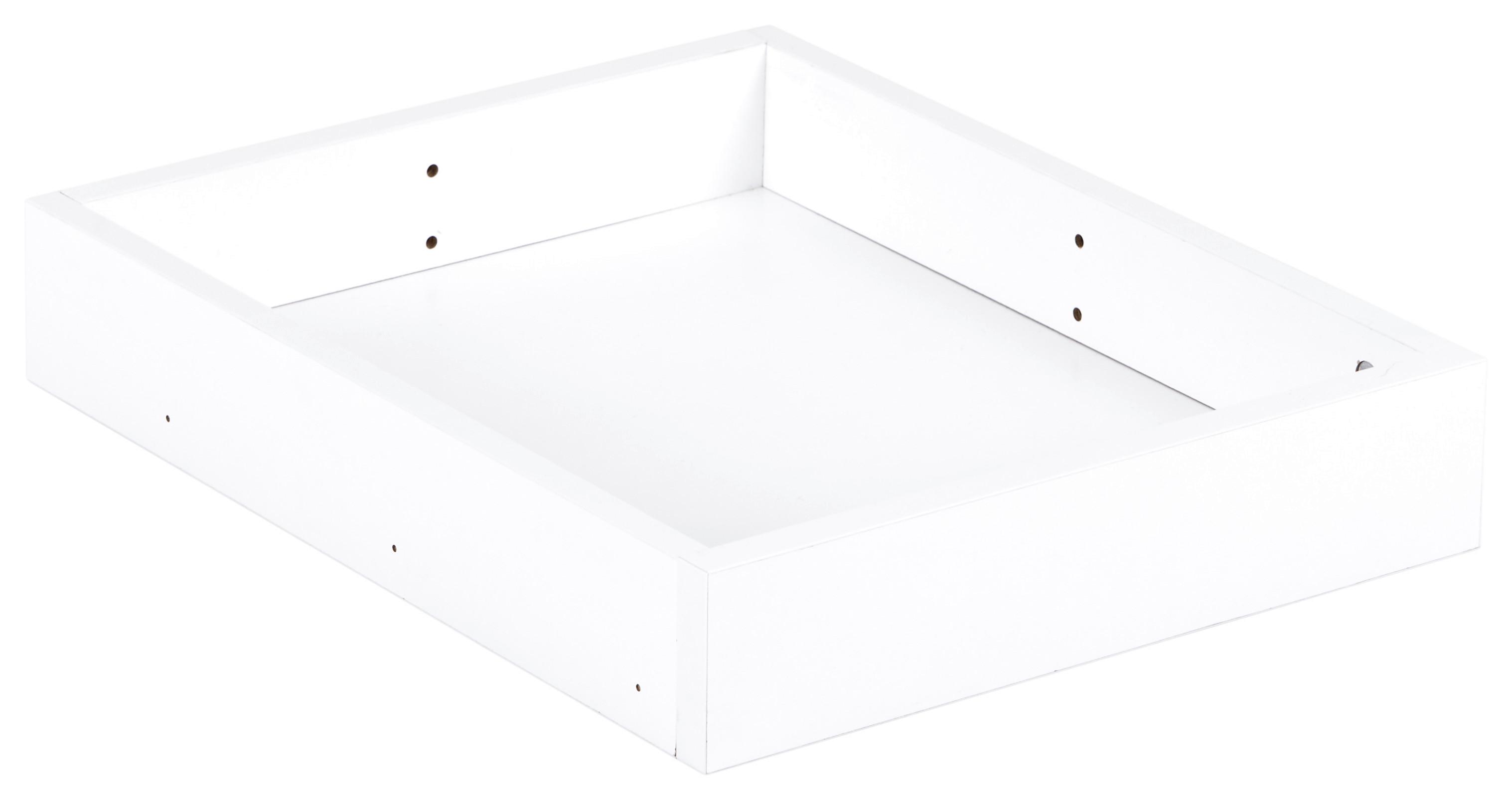 Schublade Unit, Weiß B: 42,4 cm, Vollauszug - Weiß, MODERN, Holzwerkstoff (42,4cm) - Ondega