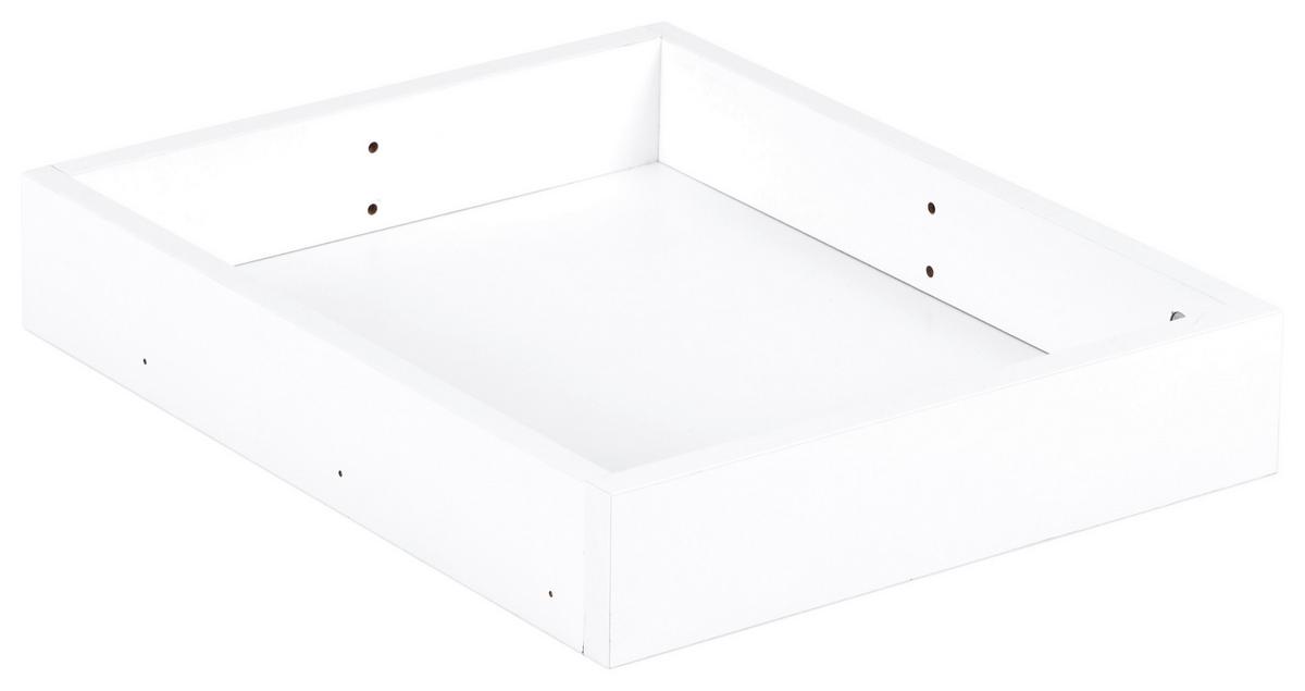 Schublade Unit, Weiß B: 42,4 cm, Vollauszug - Weiß, MODERN, Holzwerkstoff (42,4cm) - Ondega