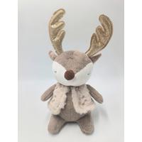 Škriatok DEDE - hnedá/biela, Konventionell, textil/kameň (16/31/13cm) - Mömax