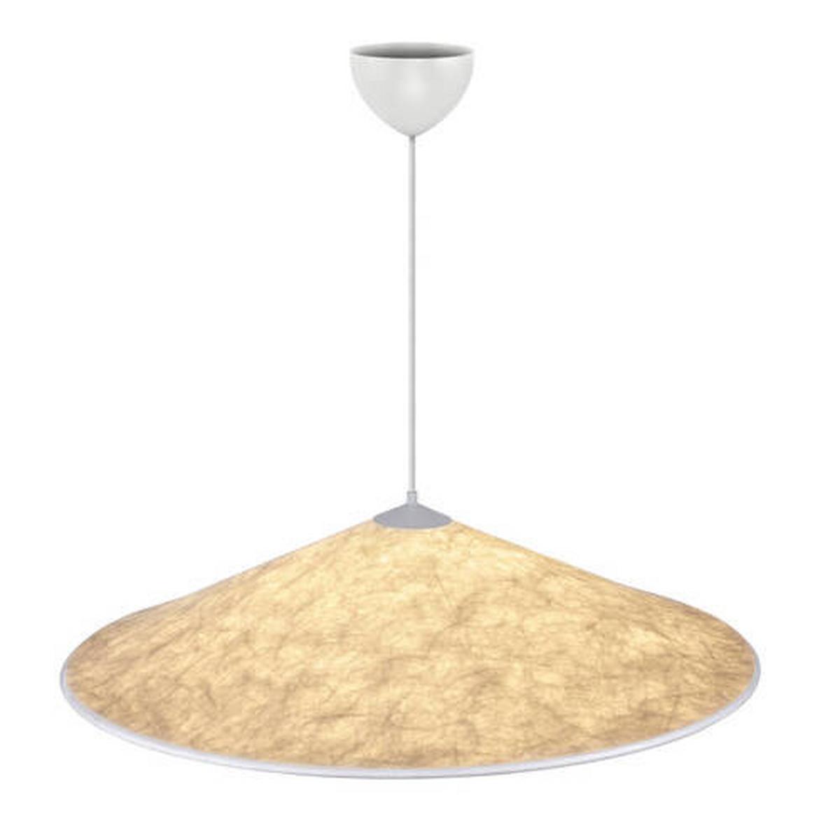 Hängeleuchte Hill B: 85 cm - Weiß, KONVENTIONELL, Kunststoff (85/22cm) - Nordlux
