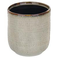 Obal na květináč MOOD - béžová, keramika (12,5/13cm) - Mömax