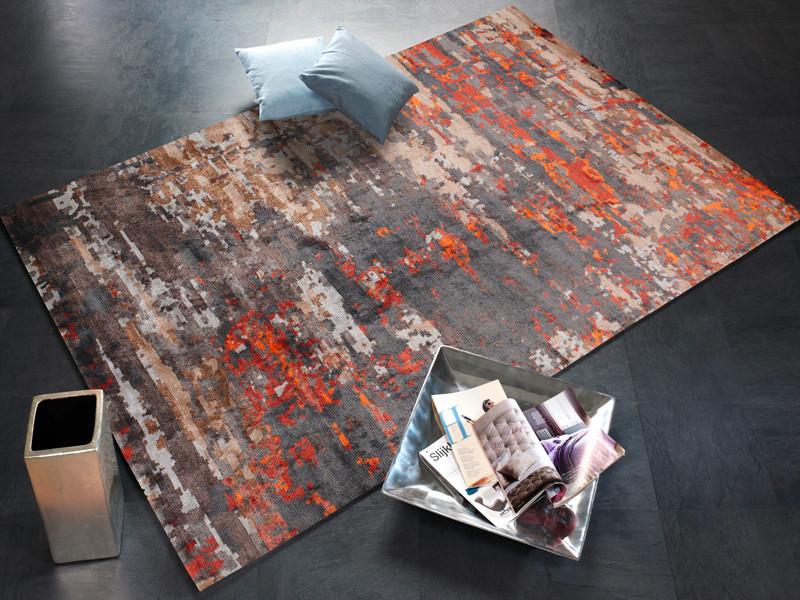 Orientalischer Webteppich Bunt Angeles 70x140 cm - Beige/Orange, Design, Textil (70/140cm) - Musterring