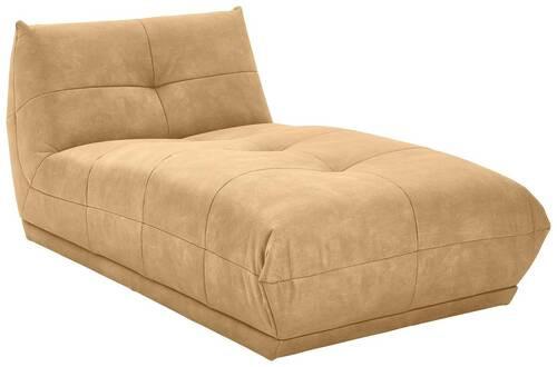 Modul Sofa Giselle Ottomane B: 105 Cm Hellbraun - Hellbraun, Trend, Textil (105/80/185cm) - Livetastic