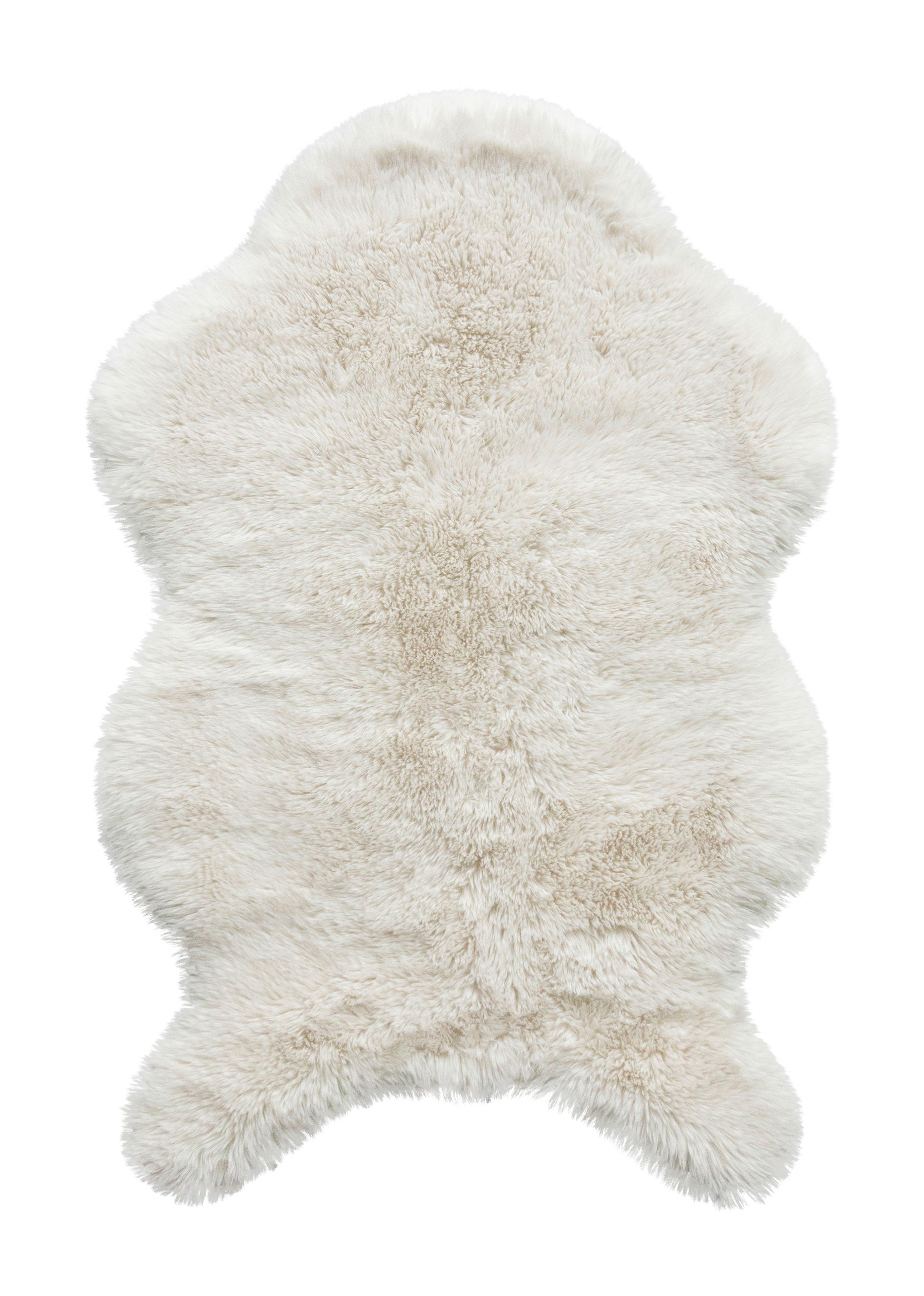 Kunstfell, Creme, Flor: 35mm Arktos