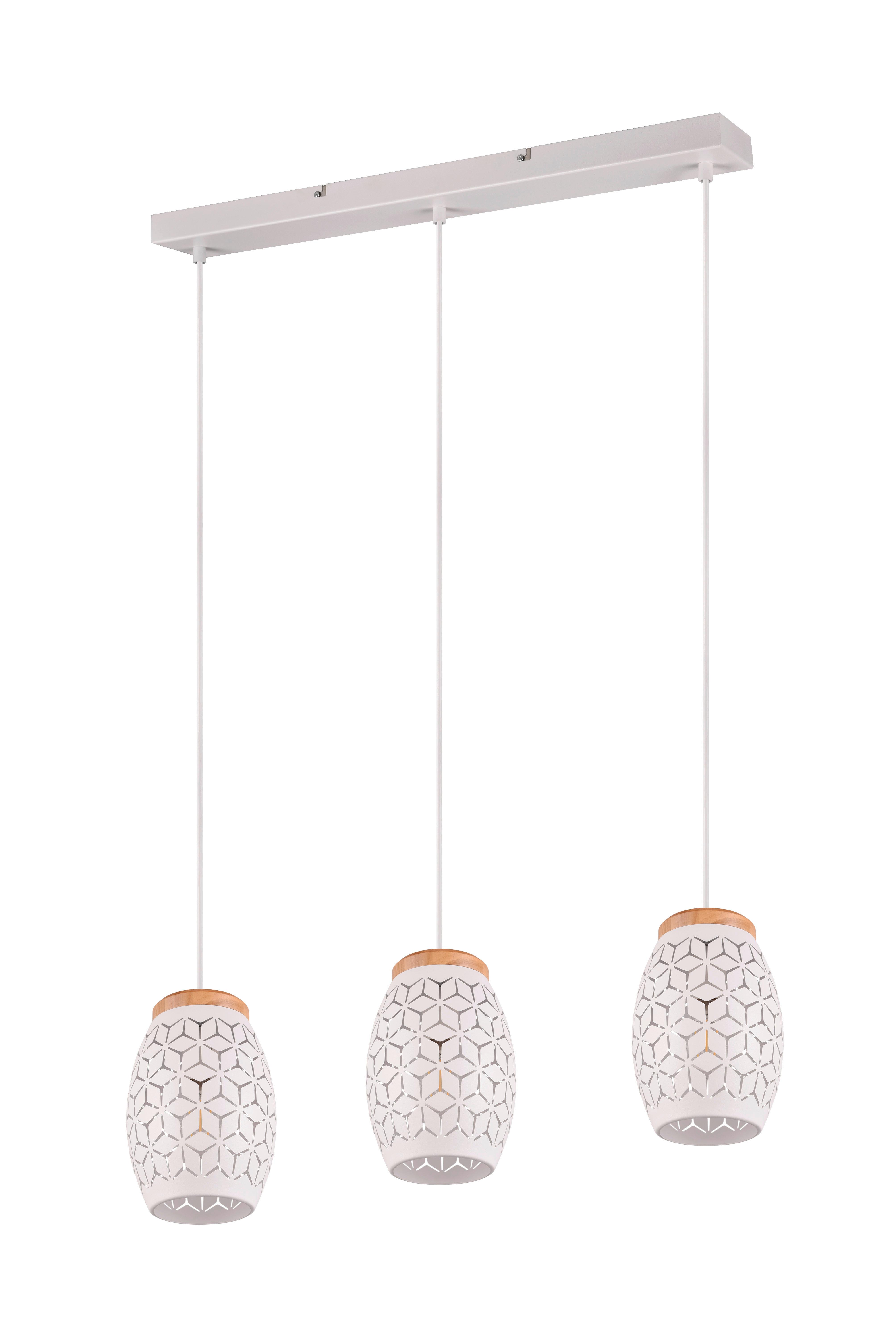 Hängeleuchte R31573031 Bidar - Weiß, KONVENTIONELL, Metall (71/15/150cm)