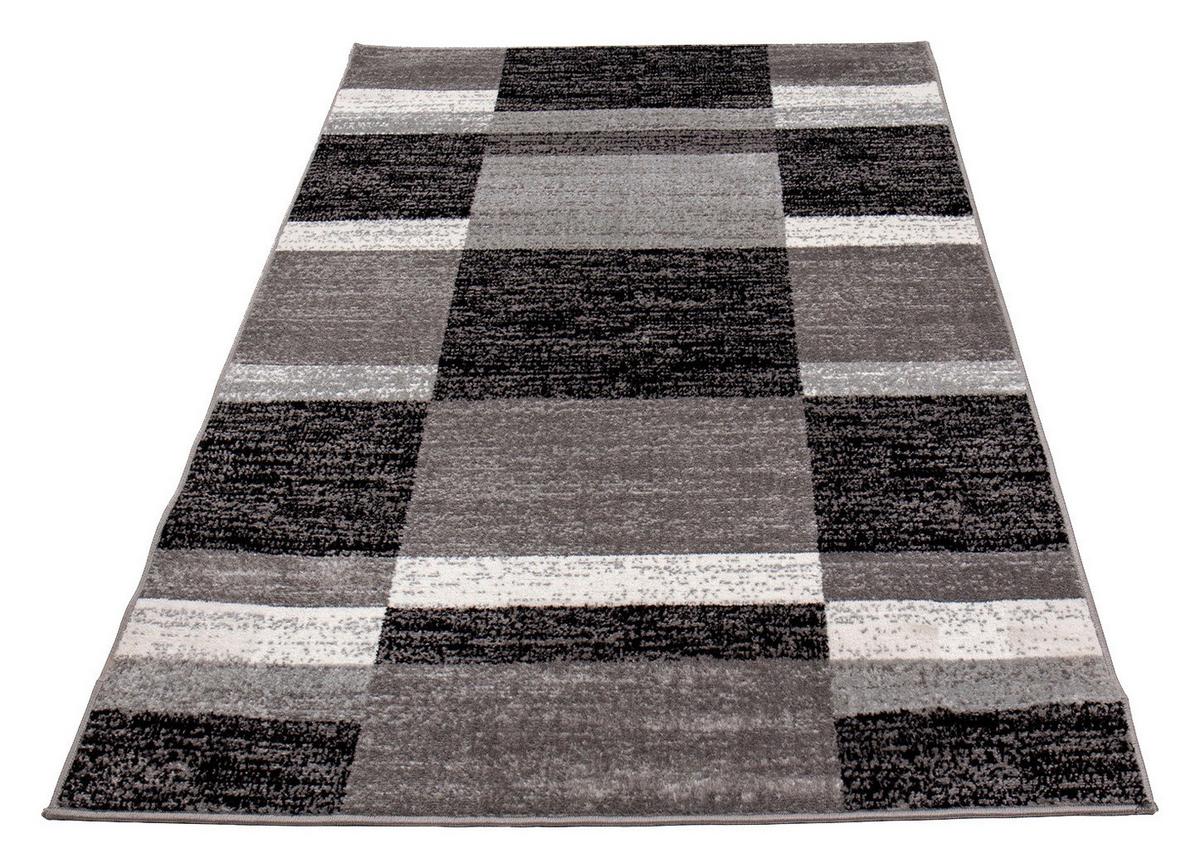 Webteppich Grau Naturfaser Stephanie 80x150 Cm - Grau, MODERN, Textil (80/150cm) - James Wood