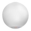 Led-wandleuchte Abugo Weiss D: 10,5cm - Klar/Weiß, Basics, Glas/Metall (10,5cm) - Eglo