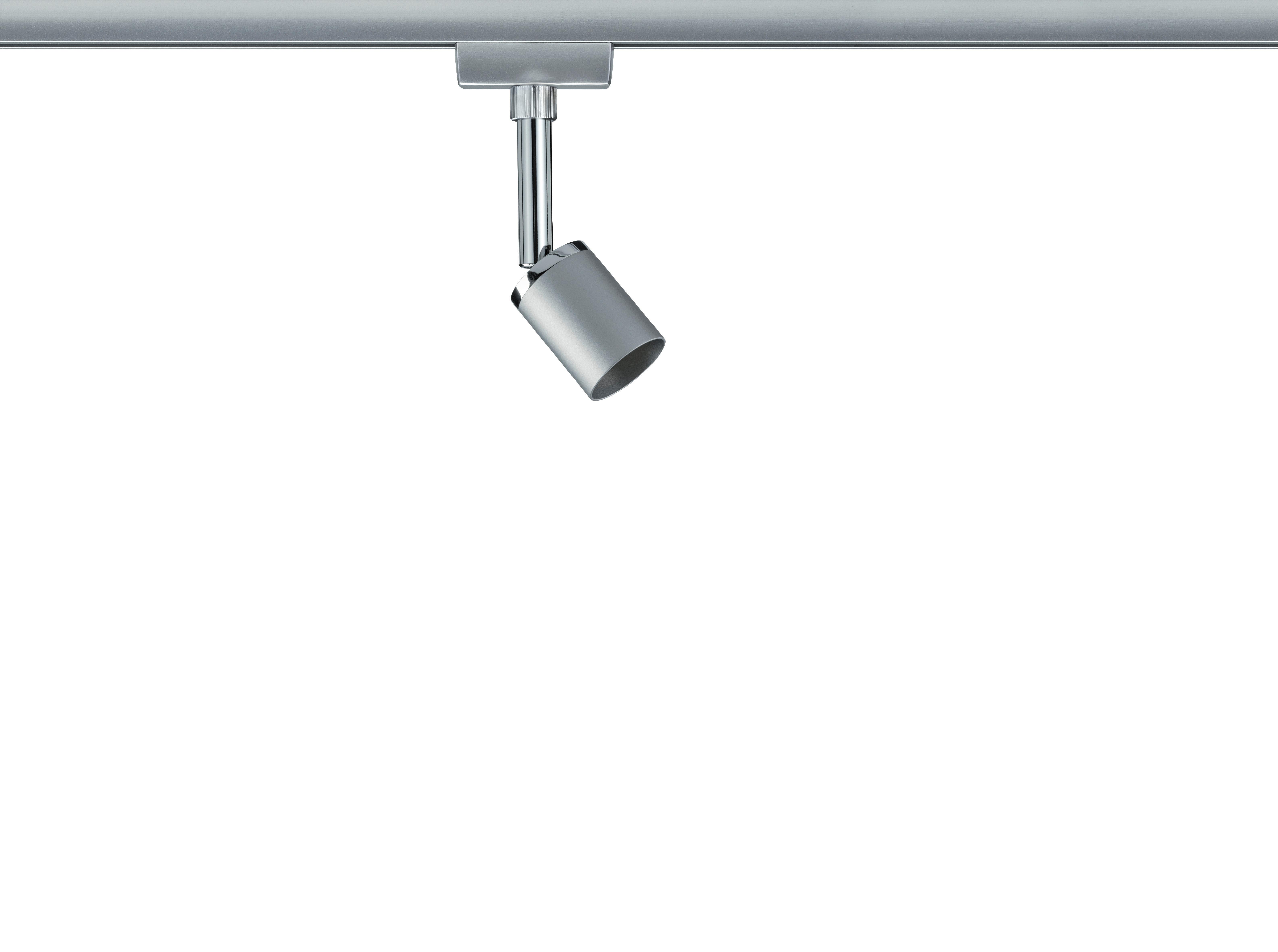 Schienensystem Urail Strahler 95331 LED-Spotkopf schwenkbar - Chromfarben, Design, Metall (11/6,6/5,8cm) - Paulmann
