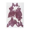 Hochflorteppich Rabbit Animal Lila/Weiß, 120x160 cm - Lila/Weiß, KONVENTIONELL, Textil (120/160cm)