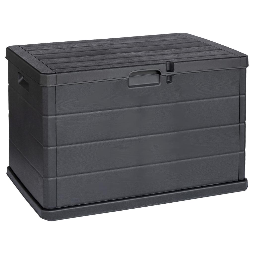 Kissenbox Beta 79x55x52 cm 170L Anthrazit Kunststoff