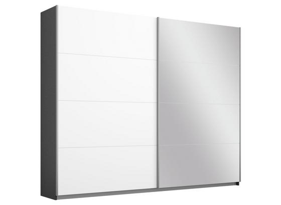 Schwebetürenschrank Belluno 226 cm Grau/Weiß/sp. - Dunkelgrau/Weiß, MODERN, Holzwerkstoff (226/210/62cm) Schwebetürenschrank Belluno 226 cm Grau/Weiß/sp. - Dunkelgrau/Weiß, MODERN, Holzwerkstoff (226/210/62cm)