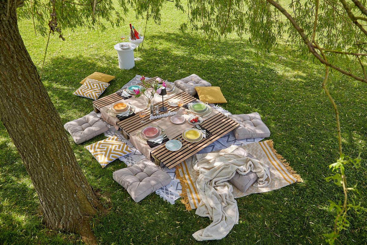 Tafelservice Kapstadt Keramik 6 Personen Geschirr Set - Multicolor, KONVENTIONELL, Keramik - Luca Bessoni