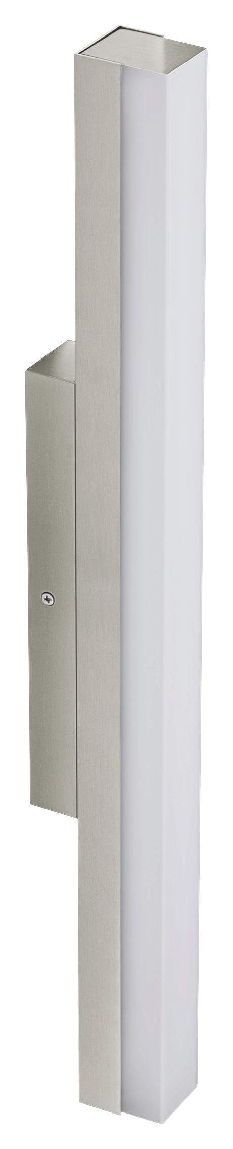 Spiegelleuchte Torretta - Weiß, MODERN, Kunststoff/Metall (4/60cm)