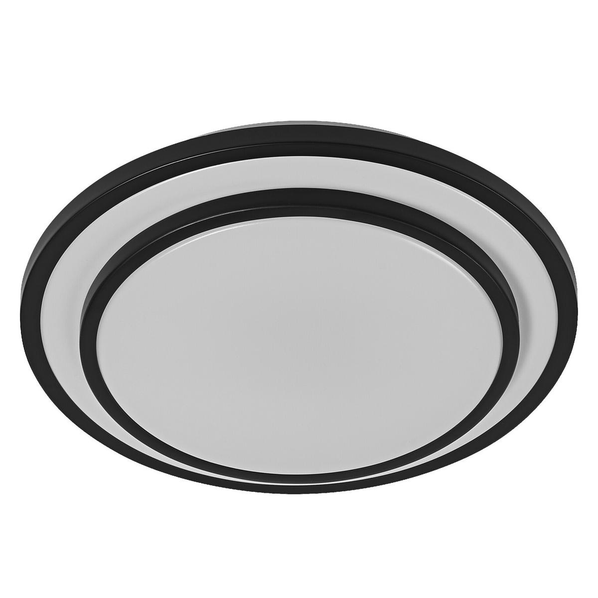 LED-Deckenleuchte, 16w Orbis Berlin 300mm 16w 830 Bk - Schwarz/Weiß, Basics, Kunststoff/Metall (29,3/6,5cm) - Ledvance