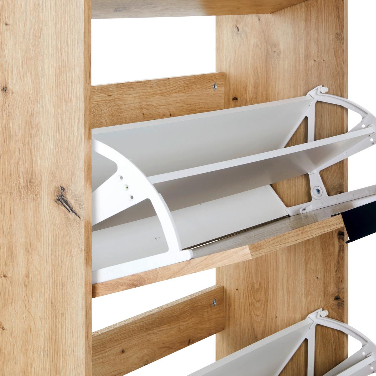 VYKLÁPĚCÍ BOTNÍK BELA -EXKLUSIV- - barvy dubu, Moderní, kompozitní dřevo (79/124/25cm) - Mömax