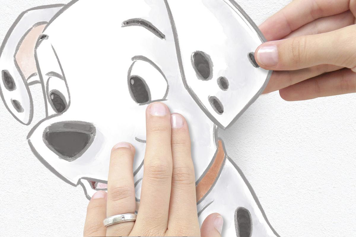 Dekosticker Best Of Friends - LIFESTYLE, Kunststoff (50/70cm)