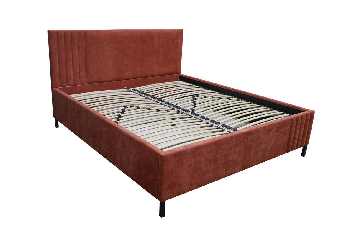 ČALÚNENÁ POSTEĽ SUZIE - čierna, Modern, drevo/kompozitné drevo (180cm)