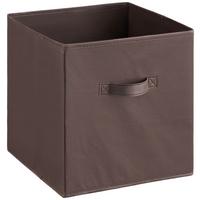 FALTBOX ERIKA - Braun, Basics, Papier/Textil (30/30/30cm) - Ondega