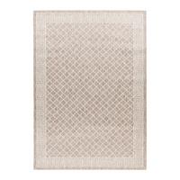Flachwebteppich Taupe My Tallinn 541 80x150 cm - Taupe, Design, Textil (80/150cm) - Obsession