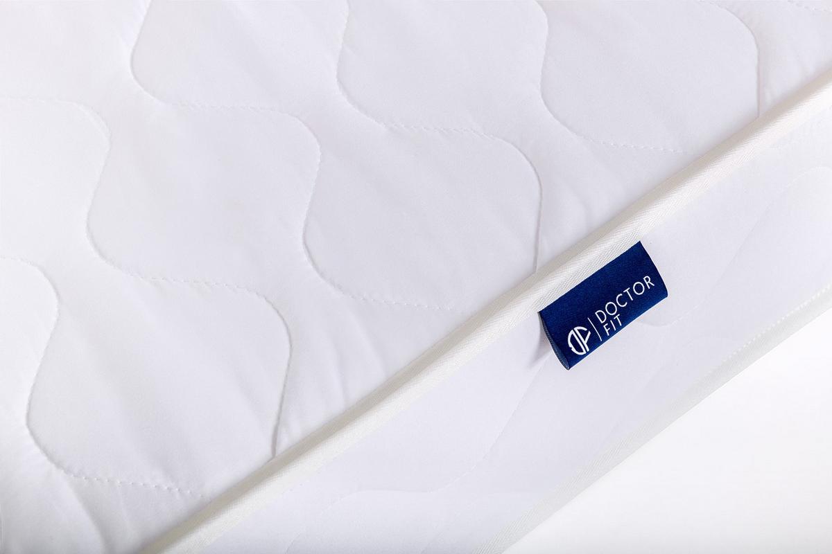Táskarugós Matrac New Wave 90/200cm - fehér, textil (90/200cm)