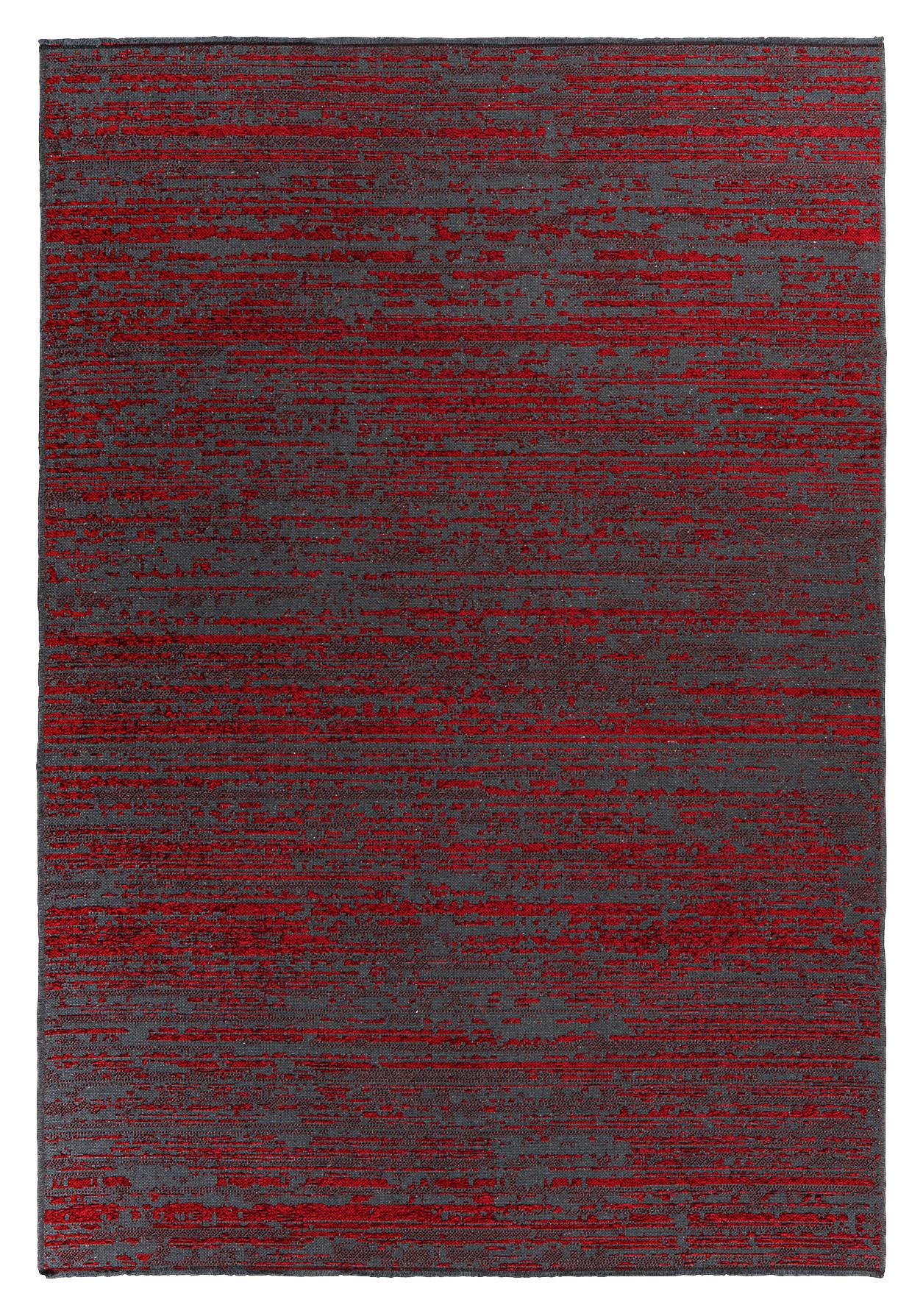 Teppich Kalevi 100 80x150 cm Kalevi 100 - Rot, KONVENTIONELL, Textil (80/150cm)