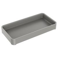 Příborník LIS -EXT- - šedá, Moderní, plast (38,1/19,1/4,8cm) - Mömax