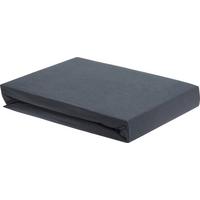 PROSTĚRADLO NA VRCHNÍ MATRACI Elasthan Topper, 160/200/10cm - antracitová, textil (140-160/200cm) - Premium Living